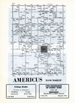 Americus Township, Lyon County 1959